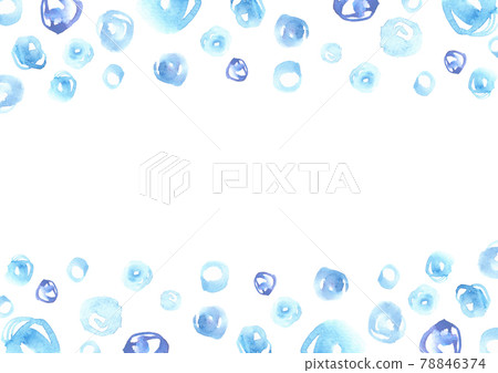 Watercolor polka dot background Watercolor polka dot background 78846374
