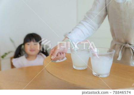 Summer drink Calpis 78846574