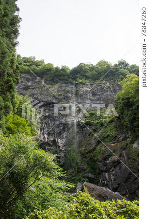Kanjoga Waterfall in Kamikatsu Town, Tokushima Prefecture 78847260