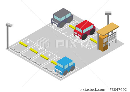 等距投幣停車場 等距投幣停車場 78847692