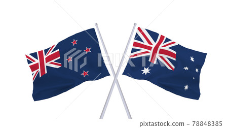 Flag of Australia and New Zealand 78848385