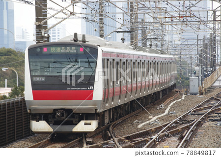 [JE] Keiyo Line E233 Series (Direct to Sotobo Line) 78849817