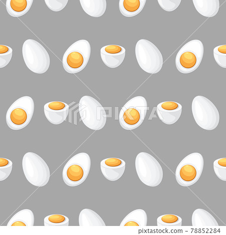 back with half sliced boiled eggs ornament. back with half sliced boiled eggs ornament. 78852284