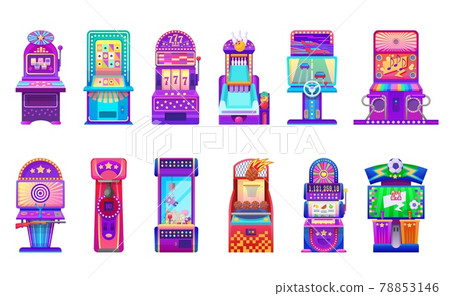 Cartoon casino slot and kids arcade game machines Cartoon casino slot and kids arcade game machines 78853146