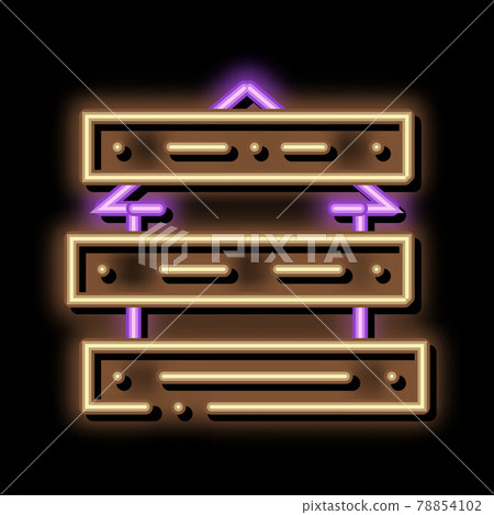 territory of house impassable for people neon glow icon illustration territory of house impassable for people neon glow icon illustration 78854102