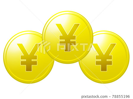 3 coins-yen and yuan 3 coins-yen and yuan 78855196