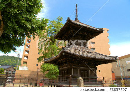 【國家重要文化財】岡山縣笠岡市恆勝寺多寶戶、伊長公園和笠岡市 78857797
