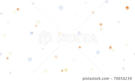 水彩點日式圖像無縫模式 水彩點日式圖像無縫模式 78858239