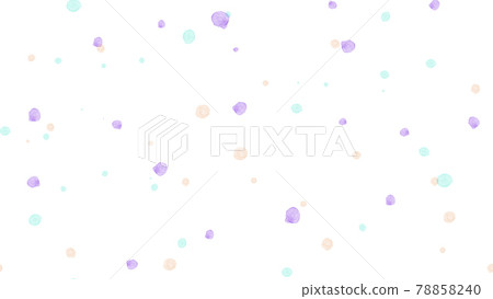 水彩點日式圖像無縫模式 78858240