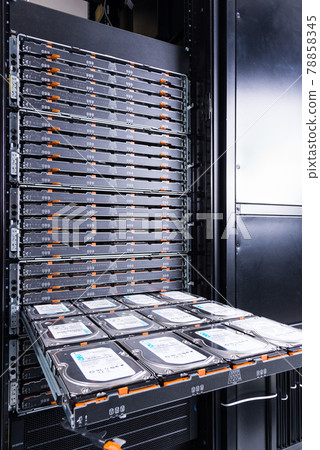 maintenance of hard drives inside data storage hosting center maintenance of hard drives inside data storage hosting center 78858345