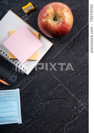 Back to school stationery masks epidemic prevention stationery back to school entrance ceremony opening 78859560