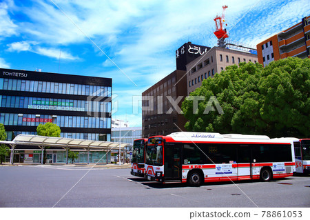 多治見站前巴士站的風景 78861053