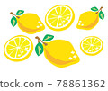 Handwritten lemon 78861362