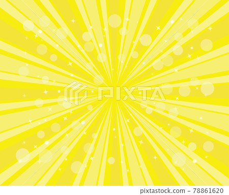 Radial and glitter background illustration extending from the center Radial and glitter background illustration extending from the center 78861620