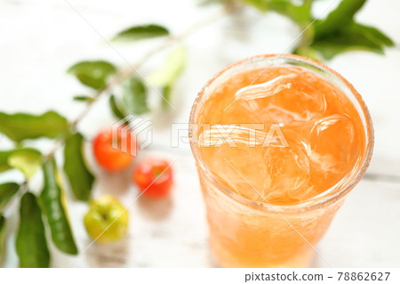 Cold acerola drink image Cold acerola drink image 78862627