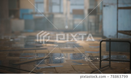 interior of the abandoned soviet building interior of the abandoned soviet building 78863799