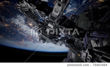 Alien Spaceship Armada Nearing Earth Alien Spaceship Armada Nearing Earth 78863984