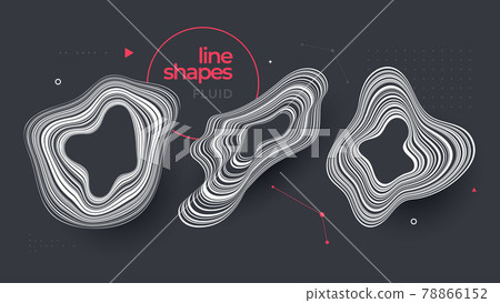 Black and white background with optical fluid wave - Stock Illustration ...