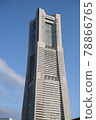 地標塔和晨曦 78866765