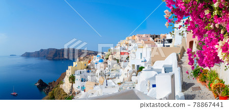 Oia, traditional greek village Oia, traditional greek village 78867441