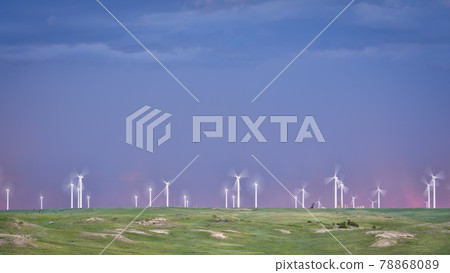 nature, agriculture and industry in Pawnee National Grassland 78868089