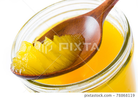 Ghee or clarified butter in jar 78868119