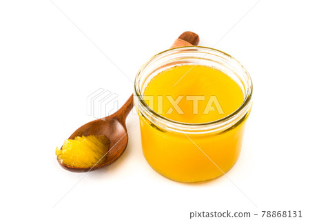 Ghee or clarified butter in jar 78868131