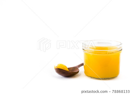 Ghee or clarified butter in jar 78868133