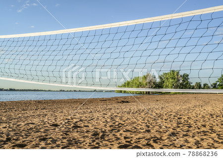 summer morning on a beach in Boyd Lake State Park 78868236