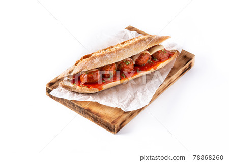 Meatball sub sandwich Meatball sub sandwich 78868260