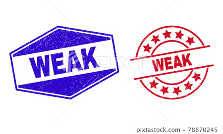 WEAK Unclean Seals in Round and Hexagonal Shapes 78870245