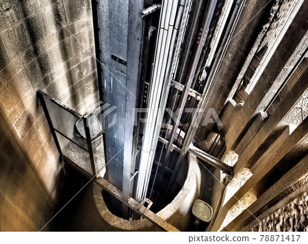Elevator shaft of Sagrada Família, Barcelona, Spain Sagrada Família 78871417