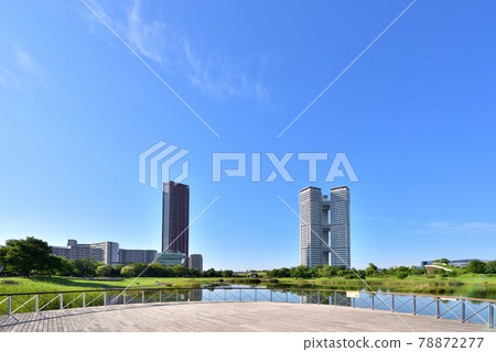 福岡島城風景島城中央公園塔大廈 福岡島城風景島城中央公園塔大廈 78872277
