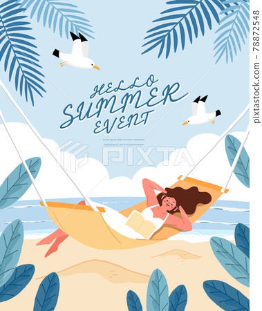 Summer Illustration 05 Summer Illustration 05 78872548
