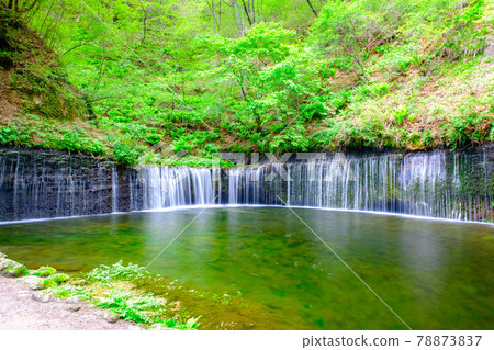 Shiraito Falls Karuizawa Stock Photo 7737