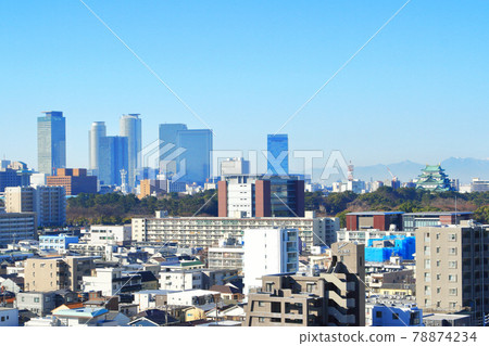 Nagoya city landscape 78874234