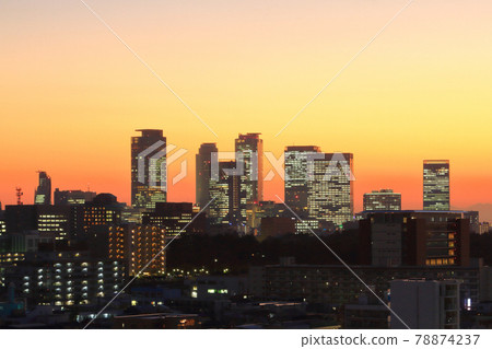 Nagoya city landscape 78874237