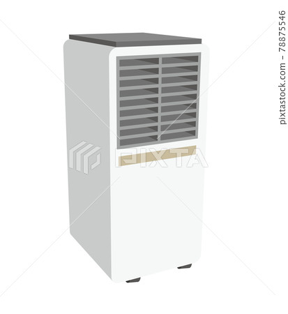 A bird's-eye view of spot air conditioners and portable coolers 78875546