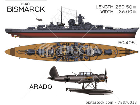 Battleship Bismarck 78876018