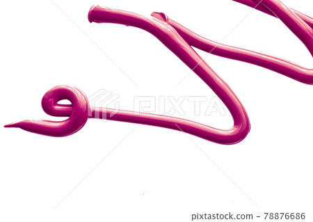 Purple beauty cosmetic texture isolated on white background, smudged makeup emulsion cream smear or foundation smudge, cosmetics product and paint strokes Purple beauty cosmetic texture isolated on white background, smudged makeup emulsion cream smear or foundation smudge, cosmetics product and paint strokes 78876686