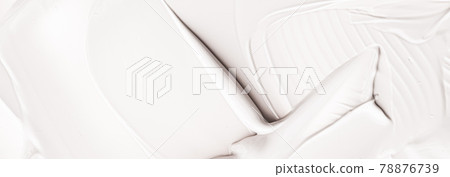 Skincare cosmetics and cream product texture or antibacterial liquid soap for hand washing for virus protection and hygiene, holiday flatlay design or abstract wall art and paint strokes 78876739