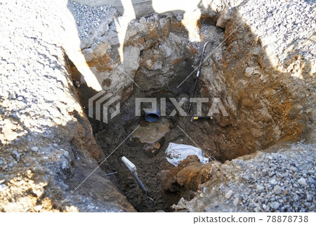 住宅用地排污體安裝現狀 住宅用地排污體安裝現狀 78878738