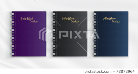 Set of geometric pattern notebook cover background design Set of geometric pattern notebook cover background design 78878964