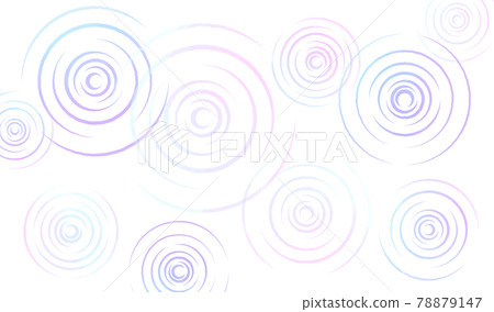 Rain ripples drawn in watercolor Rain ripples drawn in watercolor 78879147