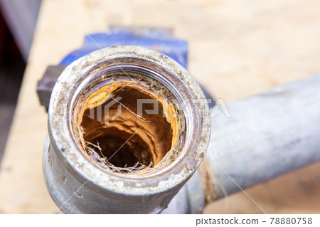 Rust in the water tube Rust in the water tube 78880758