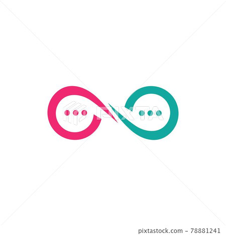 Speech bubble icon and Logo 78881241