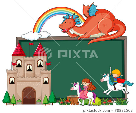 Fairy tale banner template Fairy tale banner template 78881562