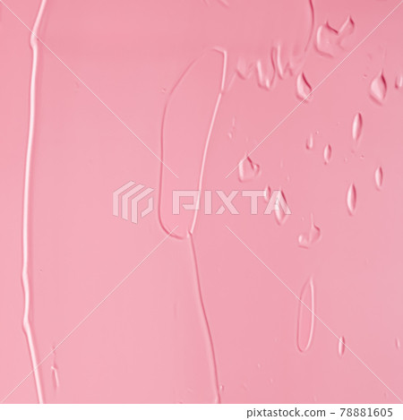 Pink lipstick or lip gloss texture as cosmetic background, makeup and beauty cosmetics product for luxury brand, holiday flatlay backdrop or abstract wall art and paint strokes 78881605