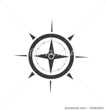 compass logo vector tempate ilustration 78882859