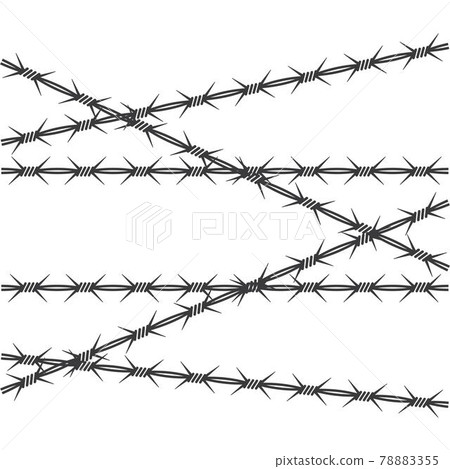 barbed wire vector illustration design barbed wire vector illustration design 78883355